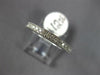 .26CT DIAMOND 14K WHITE GOLD ROUND 2.5MM FILIGREE SEMI ETERNITY ANNIVERSARY RING