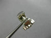 ESTATE .50CT ROUND DIAMOND 14KT WHITE GOLD CLASSIC FLOWER HUGGIE EARRINGS #21898
