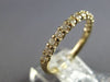 .58CT DIAMOND 14KT YELLOW GOLD SHARED PRONG COMFORT FIT WEDDING ANNIVERSARY RING