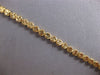 ANTIQUE 14KT YELLOW GOLD 3D HANDCRAFTED DIAMOND CUT CIRCULAR FUN BRACELET