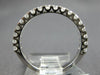 .52CT DIAMOND 18KT WHITE GOLD ROUND 2mm SEMI ETERNITY WEDDING ANNIVERSARY RING