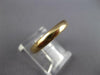14KT YELLOW GOLD 3D CLASSIC SOLID 3MM WEDDING ANNIVERSARY RING #27359
