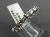 ESTATE 2.40CT BAGUETTE & ROUND CUT DIAMOND 14KT WHITE GOLD ETERNITY RING #22295