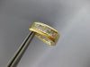 1.50CT DIAMOND 14KT YELLOW GOLD PRINCESS INVISIBLE HUGGIE HOOP HANGING EARRINGS