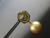 3.22CT WHITE & FANCY YELLOW DIAMOND & MULTI GEM & PEARL 18K YELLOW GOLD EARRINGS