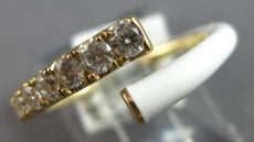 .43CT DIAMOND & WHITE ENAMEL 14K YELLOW GOLD GRADUATING JOURNEY CRISS CROSS RING