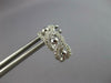 .30CT DIAMOND 14K WHITE GOLD 3D ROUND INFINITY LOVE KNOT HUGGIE HANGING EARRINGS