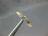 .45CT DIAMOND 14KT YELLOW GOLD 3D 3 STONE ROUND CLASSIC PAST PRESENT FUTURE RING