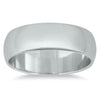 ESTATE CLASSIC 14KT WHITE GOLD HANDCRAFTED SOLID 1.5MM WEDDING ANNIVERSARY RING