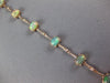 5.12CT DIAMOND & AAA OPAL 14KT ROSE GOLD OVAL & ROUND BAMBOO TENNIS BRACELET