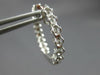 ESTATE .95CT DIAMOND 18KT WHITE GOLD 3D INSIDE OUT HUGGIE HOOP HANGING EARRINGS