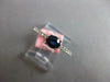 .48CT DIAMOND & AAA SAPPHIRE 14K WHITE GOLD CLASSIC OVAL & ROUND ENGAGEMENT RING