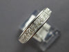 .75CT DIAMOND 14KT WHITE GOLD 3D PRINCESS 2 ROW CHANNEL WEDDING ANNIVERSARY RING
