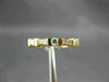 ESTATE .40CT BAGUETTE & ROUND DIAMOND 14K YELLOW GOLD 3D ANNIVERSARY RING 10077