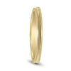 ESTATE CLASSIC HANDCRAFTED 14KT YELLOW GOLD SOLID 2MM MILGRAIN ANNIVERSARY RING