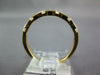 .21CT DIAMOND 18KT YELLOW GOLD 3D SIX STONE ETOILE SEMI ETERNITY BAMBOO FUN RING