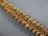 ESTATE EXTRA LARGE GIA 22.07CT PINK DIAMOND 18KT ROSE GOLD CUFF TENNIS BRACELET