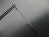 ESTATE .20CT DIAMOND 14KT YELLOW GOLD 4 STONE BEZEL CHANDELIER HANGING EARRINGS