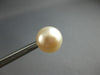 ESTATE LARGE AAA PEARL 18KT WHITE GOLD 3D CLASSIC 11.5MM STUD EARRINGS