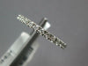 .24CT DIAMOND 14KT WHITE GOLD CLASSIC 2MM 4 PRONG SEMI ETERNITY ANNIVERSARY RING