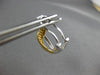 .46CT WIHTE & FANCY YELLOW DIAMOND 18K WHITE GOLD CRISS CROSS X HANGING EARRINGS