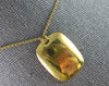 ESTATE 18KT YELLOW GOLD TIFFANY & CO RECTANGULAR CHARLES PERRY BAR LOVE NECKLACE