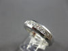 .87CT DIAMOND 14KT WHITE GOLD PRINCESS CLASSIC CHANNEL WEDDING ANNIVERSARY RING