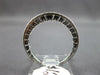 .26CT DIAMOND 14K WHITE GOLD ROUND 2.5MM FILIGREE SEMI ETERNITY ANNIVERSARY RING