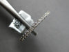 .22CT DIAMOND 18KT WHITE GOLD ROUND 1.5MM SEMI ETERNITY WEDDING ANNIVERSARY RING