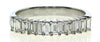 .84CT DIAMOND 18KT WHITE GOLD 3D BAGUETTE CLASSIC SHARED PRONG ANNIVERSARY RING