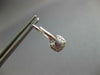 1.33CT DIAMOND & AAA RUBY 18K WHITE GOLD ROUND SQUARE LEVERBACK HANGING EARRINGS