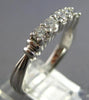 .50CT DIAMOND 14KT WHITE GOLD 3D 5 STONE SHARED PRONG WEDDING ANNIVERSARY RING