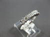 .69CT DIAMOND 14KT WHITE GOLD PRINCESS INVISIBLE PRONG WEDDING ANNIVERSARY RING