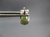 ESTATE 2.80CT AAA PERIDOT 14KT WHITE GOLD 3D CLASSIC OVAL STUD EARRINGS