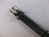 ANTIQUE ART DECO .78CT OLD MINE DIAMOND & AAA SAPPHIRE PLATINUM 3D WATCH #28151
