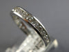 1.24CT DIAMOND 14KT WHITE GOLD 3D CHANNEL 3mm ETERNITY WEDDING ANNIVERSARY RING