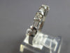 .54CT DIAMOND 14KT WHITE GOLD ROUND & BAGUETTE CHANNEL WEDDING ANNIVERSARY RING