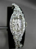 ANTIQUE 2.15CT OLD MINE DIAMOND PLATINUM & 14KT WHITE GOLD HAMILTON WATCH #23761