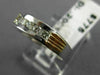 ESTATE .20CT DIAMOND 14KT WHITE & YELLOW GOLD FIVE STONE ANNIVERSARY RING #4037