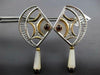 EXTRA LARGE 7.02CT DIAMOND & GARNET 14KT YELLOW GOLD HANGING EARRINGS #MILANO40