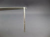 ESTATE LARGE 1.76CT DIAMOND 14KT WHITE GOLD 3D INSIDE OUT HOOP HANGING EARRINGS