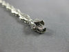 ANTIQUE WIDE ART DECO .25CT AAA SAPPHIRE 14KT WHITE GOLD TENNIS BRACELET #27760