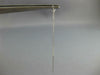 LONG .14CT DIAMOND 14KT WHITE GOLD 3D GEOMETRICAL CAHIN BAR FUN HANGING EARRINGS