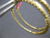1.15CT DIAMOND 18KT YELLOW GOLD CLASSIC ROUND INSIDE OUT HOOP HANGING EARRINGS