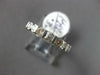 .36CT DIAMOND 14KT WHITE GOLD 3MM ROUND 7 STONE CHANNEL WEDDING ANNIVERSARY RING