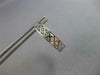 ESTATE LARGE 1.94CT DIAMOND 14KT WHITE GOLD 3 ROW FILGREE HOOP HANGING EARRINGS