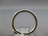 .87CT DIAMOND 18KT WHITE GOLD 3D 3MM COMFORT FIT 3/4TH ETERNITY ANNIVERSARY RING