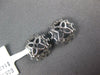 ESTATE .45CT DIAMOND 18KT WHITE GOLD 3D CLASSIC ROUND STUD EARRING JACKETS