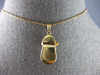 ESTATE .12CT DIAMOND 14KT 2 TONE GOLD 3D FLORAL BABY GIRL SHOE FLOATING PENDANT