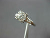 ANTIQUE 1.16CT DIAMOND PLATINUM 3 STONE FISHTAIL G VVS ENGAGEMENT RING #27345